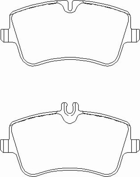 Textar 2314492 - Kit de plaquettes de frein, frein à disque cwaw.fr