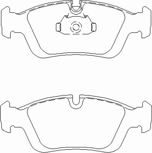 Textar 2328791 - Kit de plaquettes de frein, frein à disque cwaw.fr