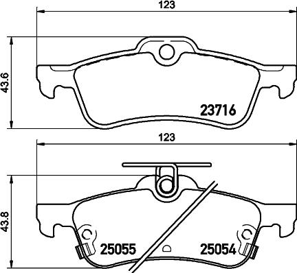 Textar 2371602 - Kit de plaquettes de frein, frein à disque cwaw.fr