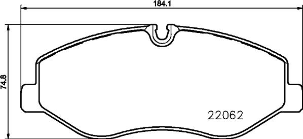 Textar 2206203 - Kit de plaquettes de frein, frein à disque cwaw.fr