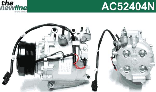 The NewLine AC52404N - Compresseur, climatisation cwaw.fr