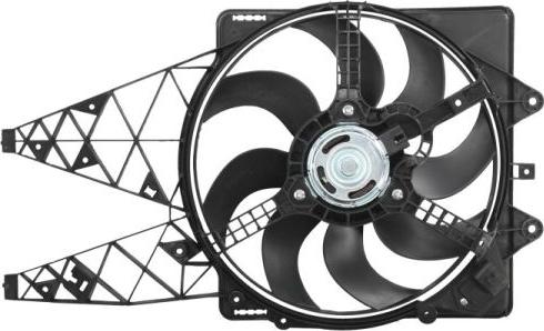 Thermotec D8F016TT - Ventilateur, refroidissement du moteur cwaw.fr