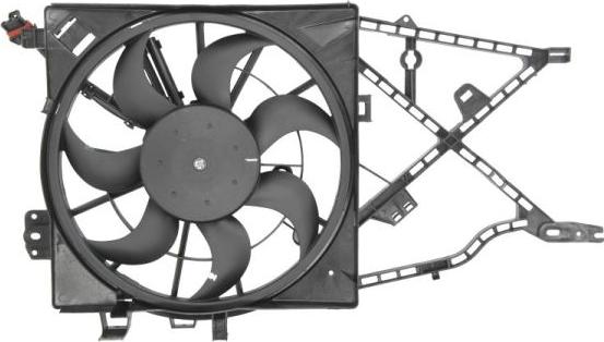 Thermotec D8X025TT - Ventilateur, refroidissement du moteur cwaw.fr