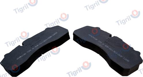 TIGRIL DB12.0007 - Kit de plaquettes de frein, frein à disque cwaw.fr