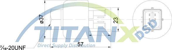 TITANX PR359002 - Pressostat, climatisation cwaw.fr