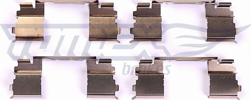 TOMEX brakes TX 44-59 - Kit d'accessoires, plaquette de frein à disque cwaw.fr