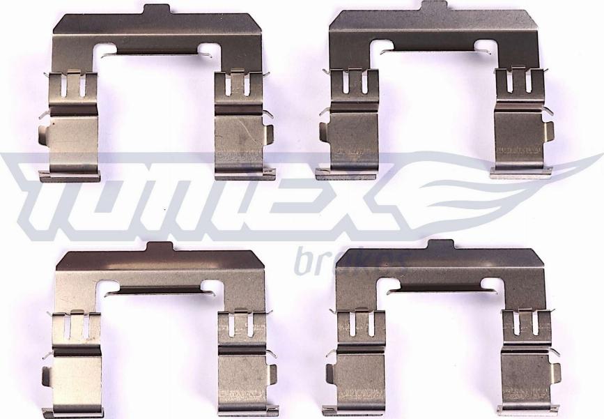 TOMEX brakes TX 44-58 - Kit d'accessoires, plaquette de frein à disque cwaw.fr