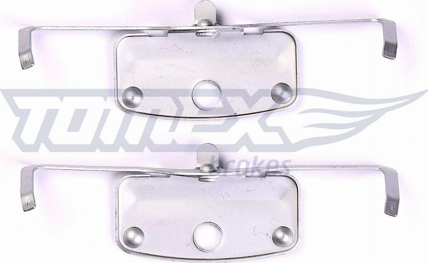 TOMEX brakes TX 44-65 - Kit d'accessoires, plaquette de frein à disque cwaw.fr