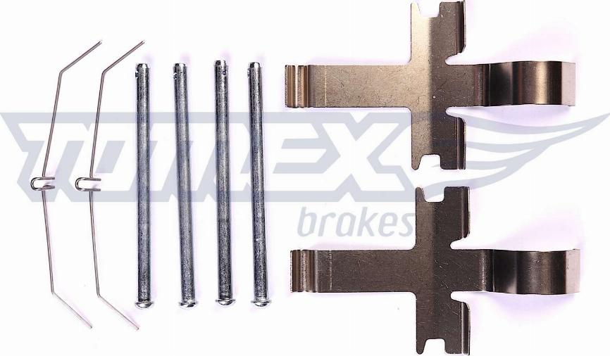 TOMEX brakes TX 44-03 - Kit d'accessoires, plaquette de frein à disque cwaw.fr