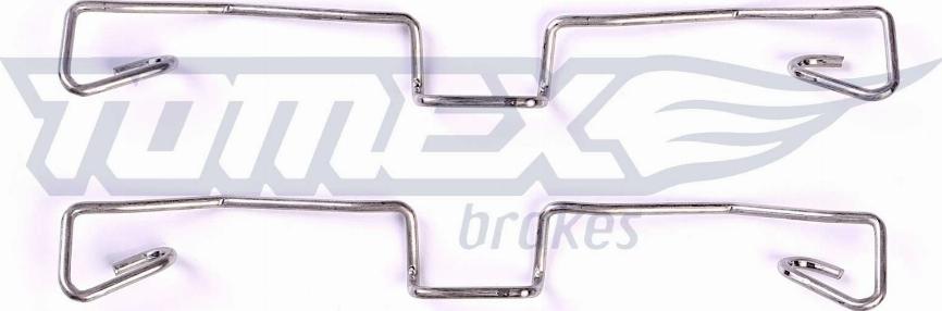 TOMEX brakes TX 44-02 - Kit d'accessoires, plaquette de frein à disque cwaw.fr