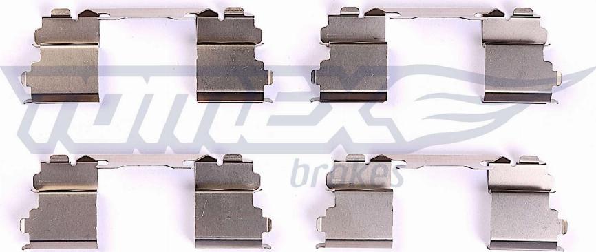 TOMEX brakes TX 44-18 - Kit d'accessoires, plaquette de frein à disque cwaw.fr