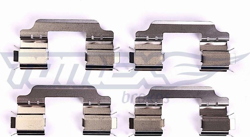 TOMEX brakes TX 44-26 - Kit d'accessoires, plaquette de frein à disque cwaw.fr