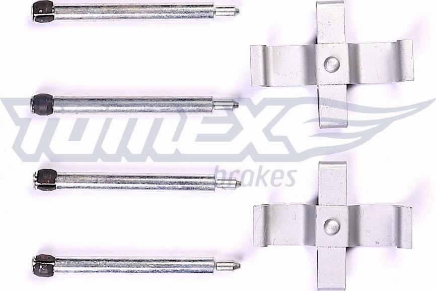 TOMEX brakes TX 44-78 - Kit d'accessoires, plaquette de frein à disque cwaw.fr