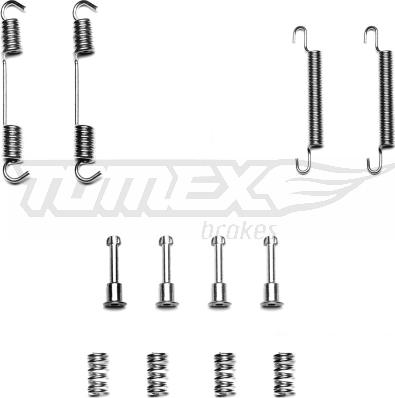 TOMEX brakes TX 40-11 - Kit d'accessoires, mâchoire de frein cwaw.fr