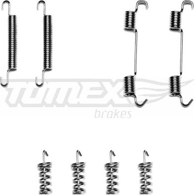 TOMEX brakes TX 40-33 - Kit d'accessoires, mâchoire de frein cwaw.fr