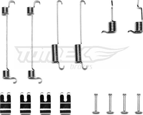 TOMEX brakes TX 40-71 - Kit d'accessoires, mâchoire de frein cwaw.fr