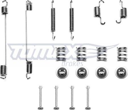 TOMEX brakes TX 41-99 - Kit d'accessoires, mâchoire de frein cwaw.fr