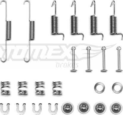 TOMEX brakes TX 41-58 - Kit d'accessoires, mâchoire de frein cwaw.fr