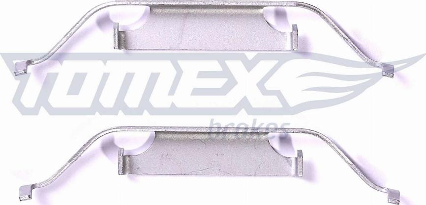 TOMEX brakes TX 43-93 - Kit d'accessoires, plaquette de frein à disque cwaw.fr