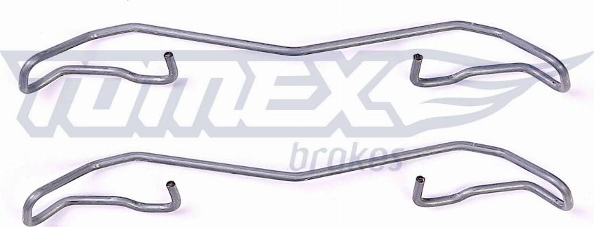 TOMEX brakes TX 43-41 - Kit d'accessoires, plaquette de frein à disque cwaw.fr