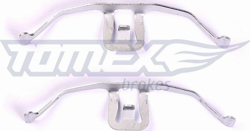 TOMEX brakes TX 43-56 - Kit d'accessoires, plaquette de frein à disque cwaw.fr