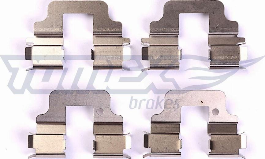 TOMEX brakes TX 43-53 - Kit d'accessoires, plaquette de frein à disque cwaw.fr