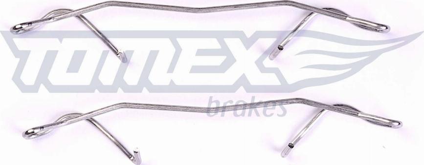 TOMEX brakes TX 43-06 - Kit d'accessoires, plaquette de frein à disque cwaw.fr