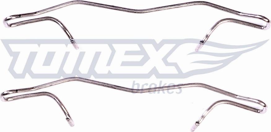 TOMEX brakes TX 43-00 - Kit d'accessoires, plaquette de frein à disque cwaw.fr