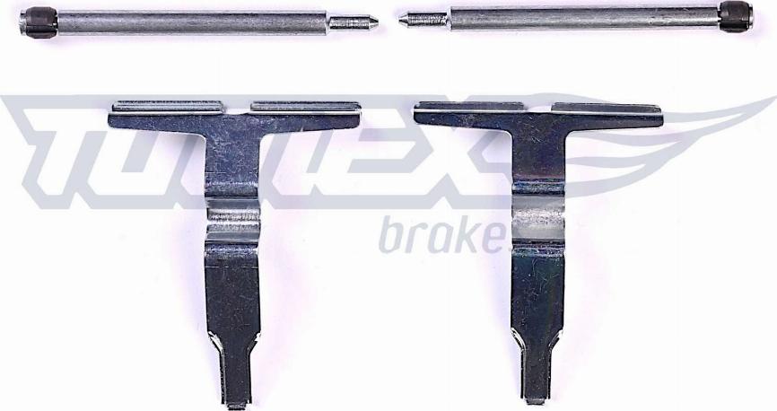 TOMEX brakes TX 43-11 - Kit d'accessoires, plaquette de frein à disque cwaw.fr