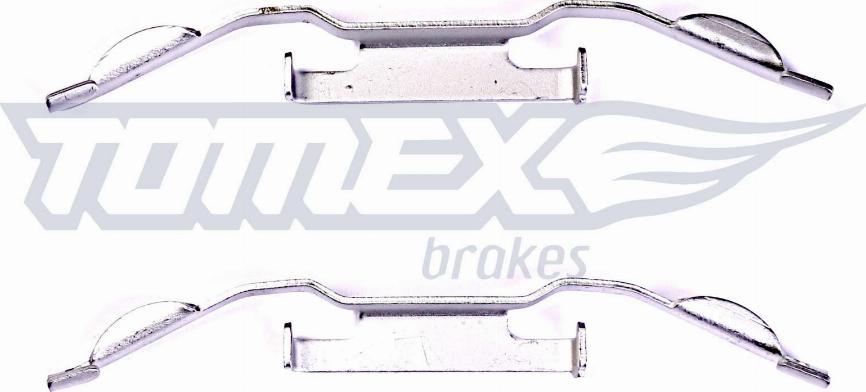 TOMEX brakes TX 43-31 - Kit d'accessoires, plaquette de frein à disque cwaw.fr