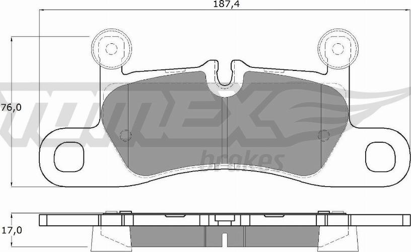 TOMEX brakes TX 19-26 - Kit de plaquettes de frein, frein à disque cwaw.fr