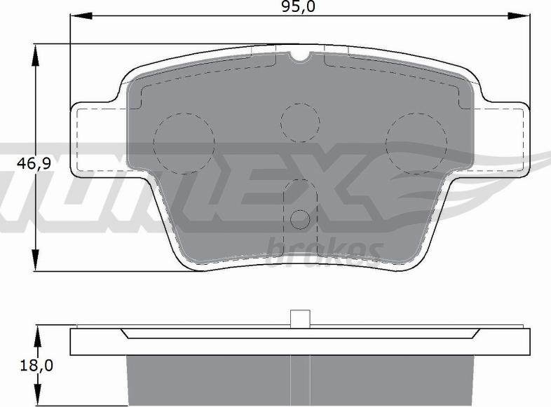 TOMEX brakes TX 14-65 - Kit de plaquettes de frein, frein à disque cwaw.fr