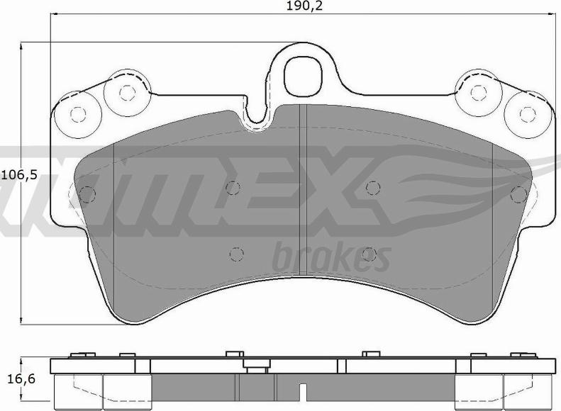 TOMEX brakes TX 14-31 - Kit de plaquettes de frein, frein à disque cwaw.fr