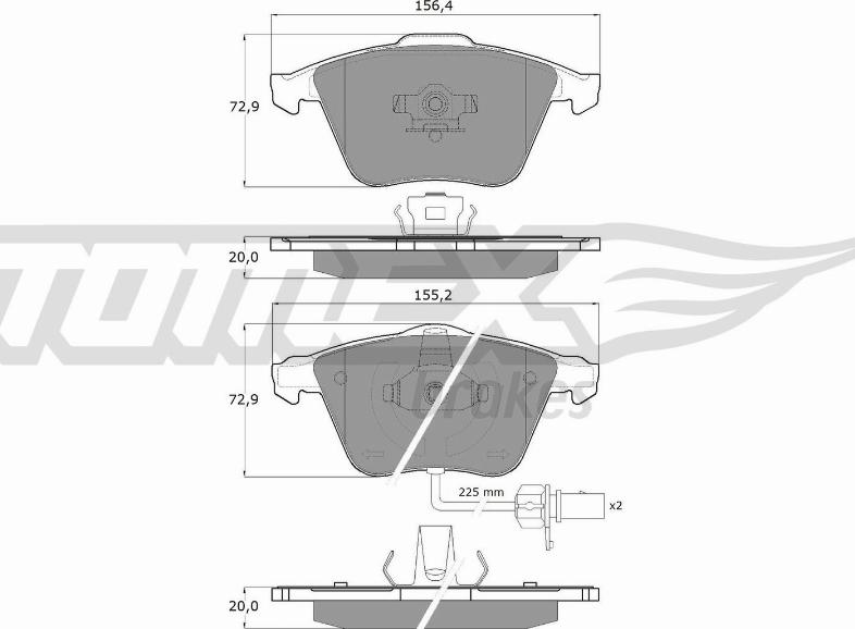 Girling 6116592 - Kit de plaquettes de frein, frein à disque cwaw.fr