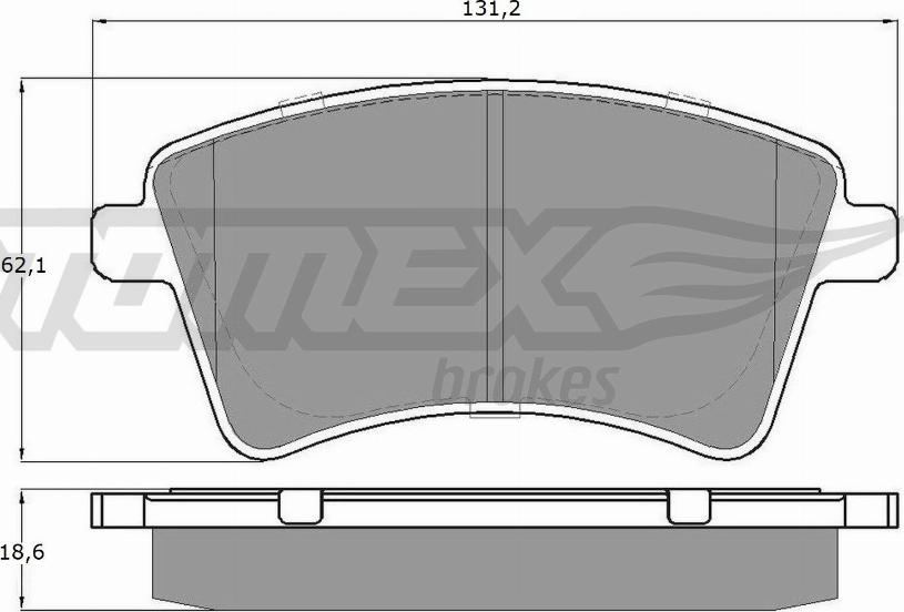 TOMEX brakes TX 15-84 - Kit de plaquettes de frein, frein à disque cwaw.fr