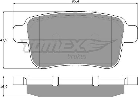 TOMEX brakes TX 15-85 - Kit de plaquettes de frein, frein à disque cwaw.fr