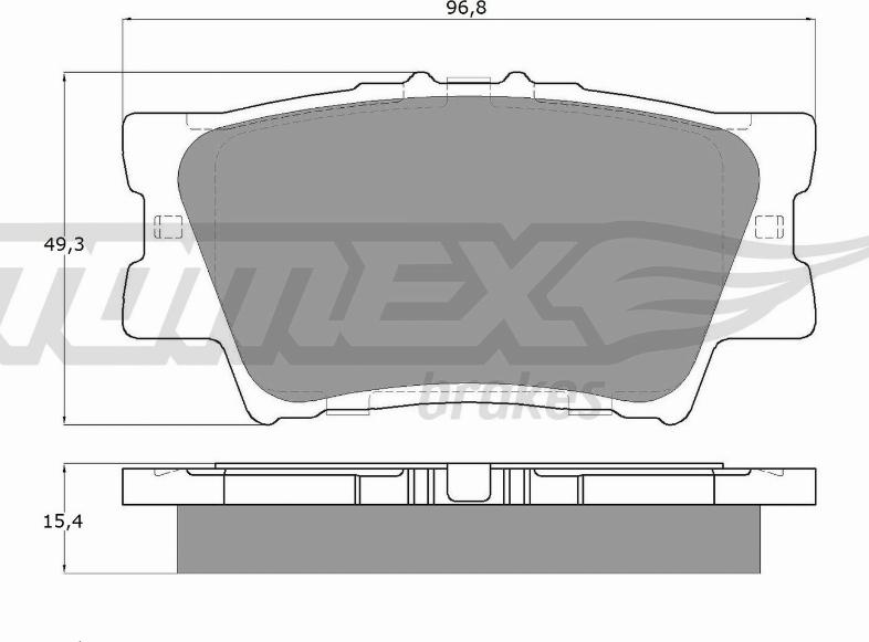 TOMEX brakes TX 15-73 - Kit de plaquettes de frein, frein à disque cwaw.fr