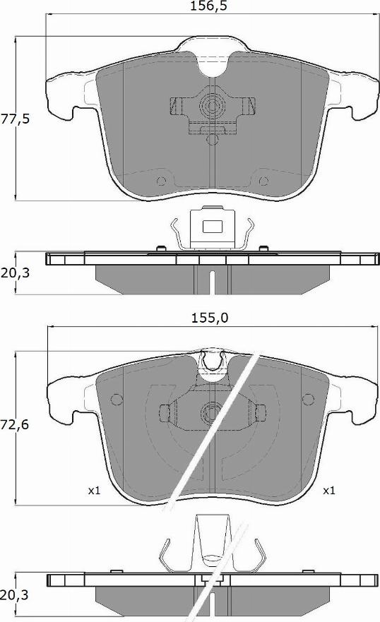 TOMEX brakes TX 16-19 - Kit de plaquettes de frein, frein à disque cwaw.fr