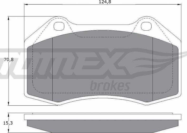 TOMEX brakes TX 16-732 - Kit de plaquettes de frein, frein à disque cwaw.fr