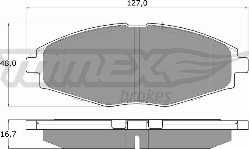 TOMEX brakes TX 10-80 - Kit de plaquettes de frein, frein à disque cwaw.fr