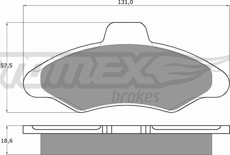 TOMEX brakes TX 10-82 - Kit de plaquettes de frein, frein à disque cwaw.fr