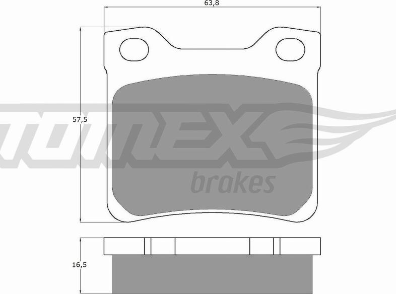 TOMEX brakes TX 11-94 - Kit de plaquettes de frein, frein à disque cwaw.fr