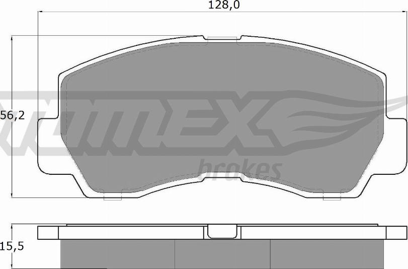 TOMEX brakes TX 11-45 - Kit de plaquettes de frein, frein à disque cwaw.fr