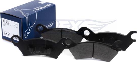 TOMEX brakes TX 11-42 - Kit de plaquettes de frein, frein à disque cwaw.fr