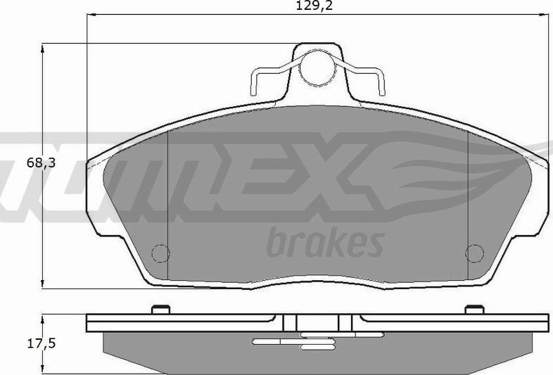 TOMEX brakes TX 11-511 - Kit de plaquettes de frein, frein à disque cwaw.fr