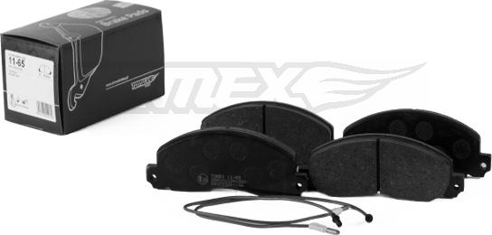 TOMEX brakes TX 11-65 - Kit de plaquettes de frein, frein à disque cwaw.fr