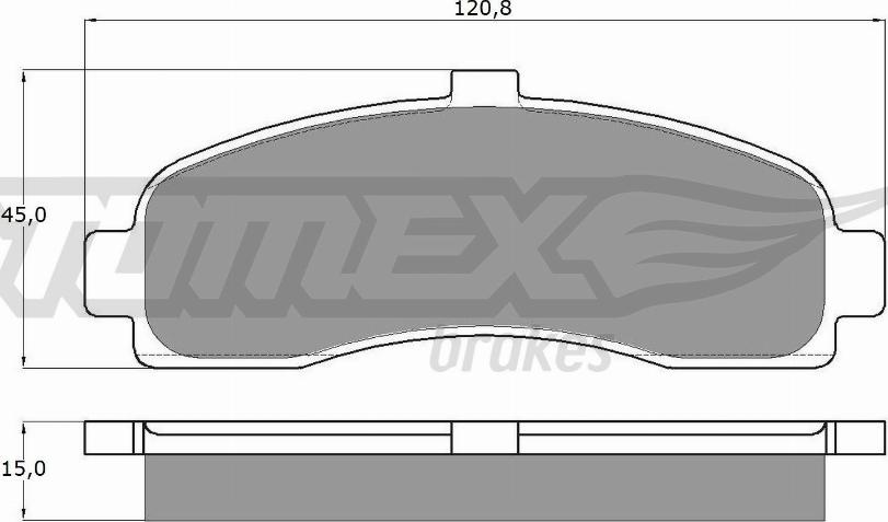 TOMEX brakes TX 11-10 - Kit de plaquettes de frein, frein à disque cwaw.fr