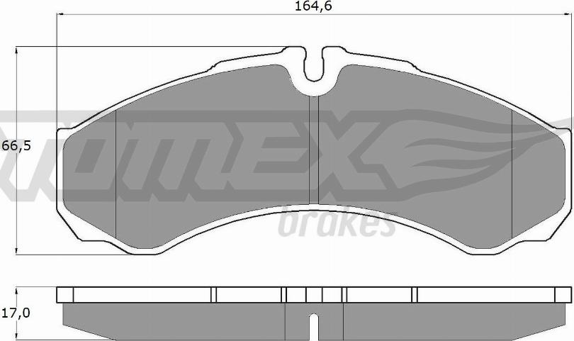 TOMEX brakes TX 11-11 - Kit de plaquettes de frein, frein à disque cwaw.fr