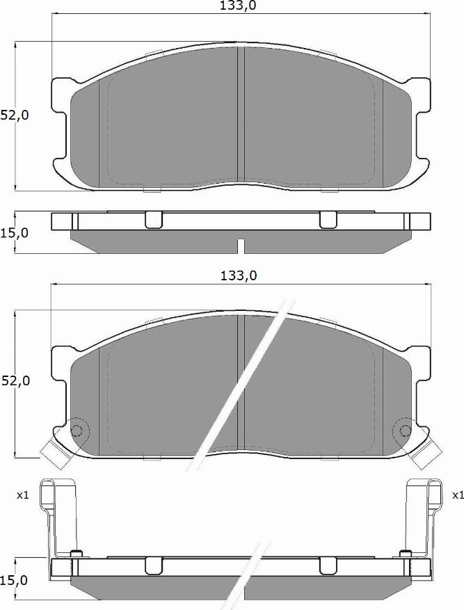 TOMEX brakes TX 11-17 - Kit de plaquettes de frein, frein à disque cwaw.fr