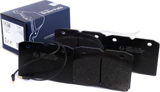 TOMEX brakes TX 11-26 - Kit de plaquettes de frein, frein à disque cwaw.fr